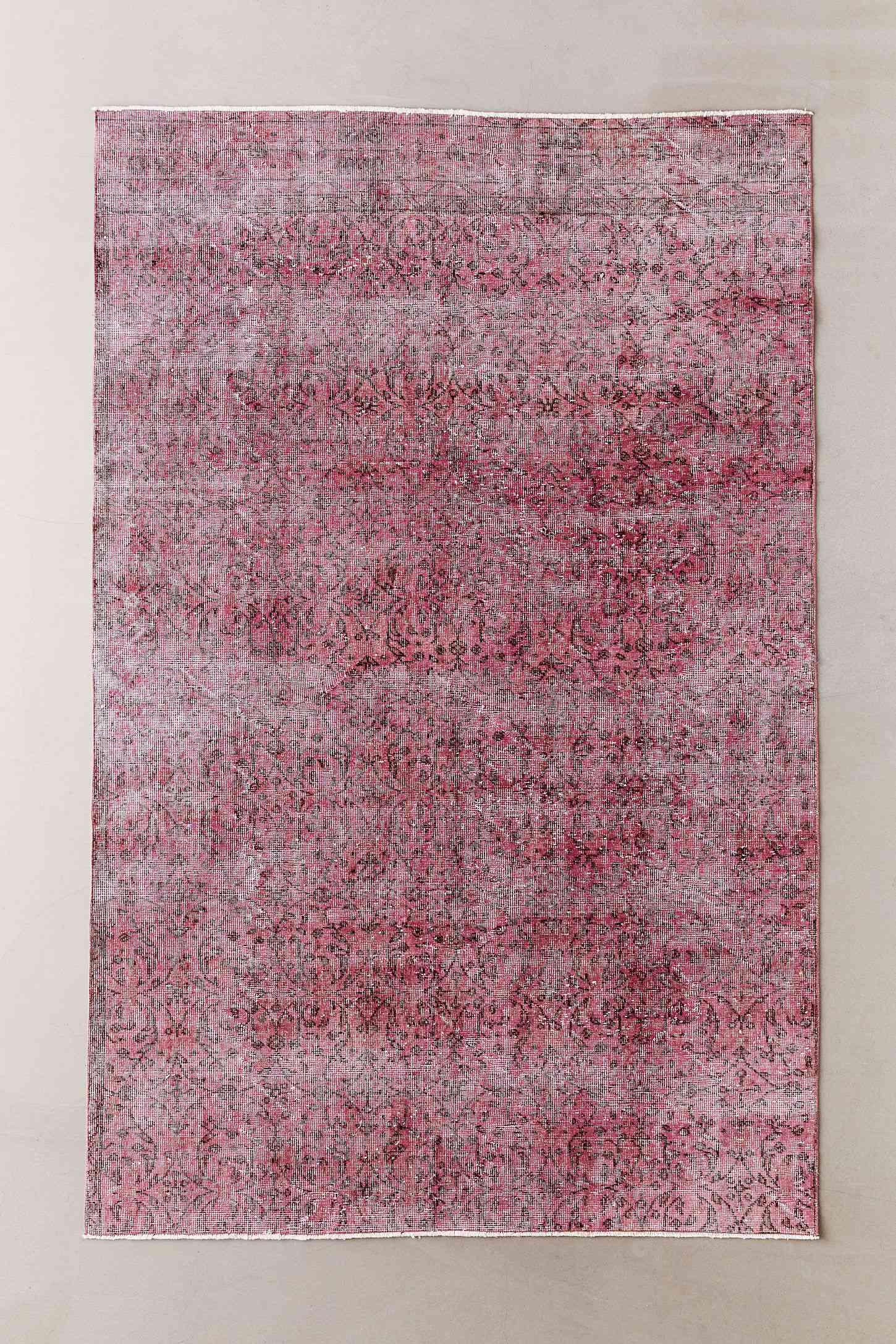 Overdyed复古地毯