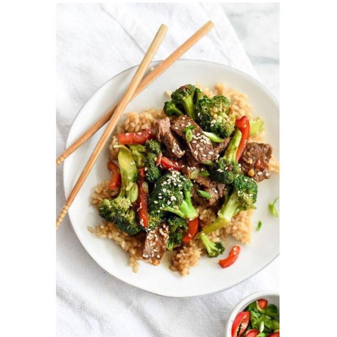 中国牛肉配西兰花配方