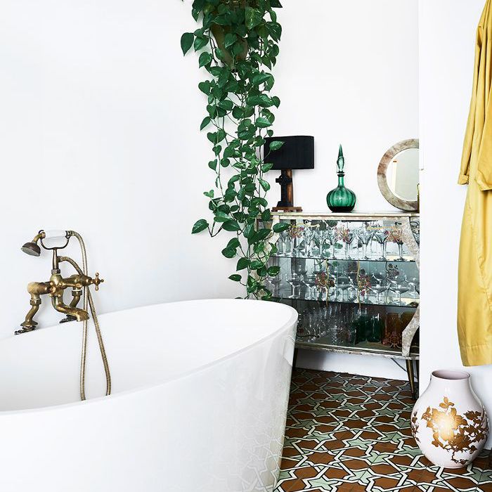 工业风格的浴室