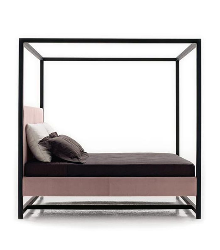 扬乔治Alcova超大床用橡木框架