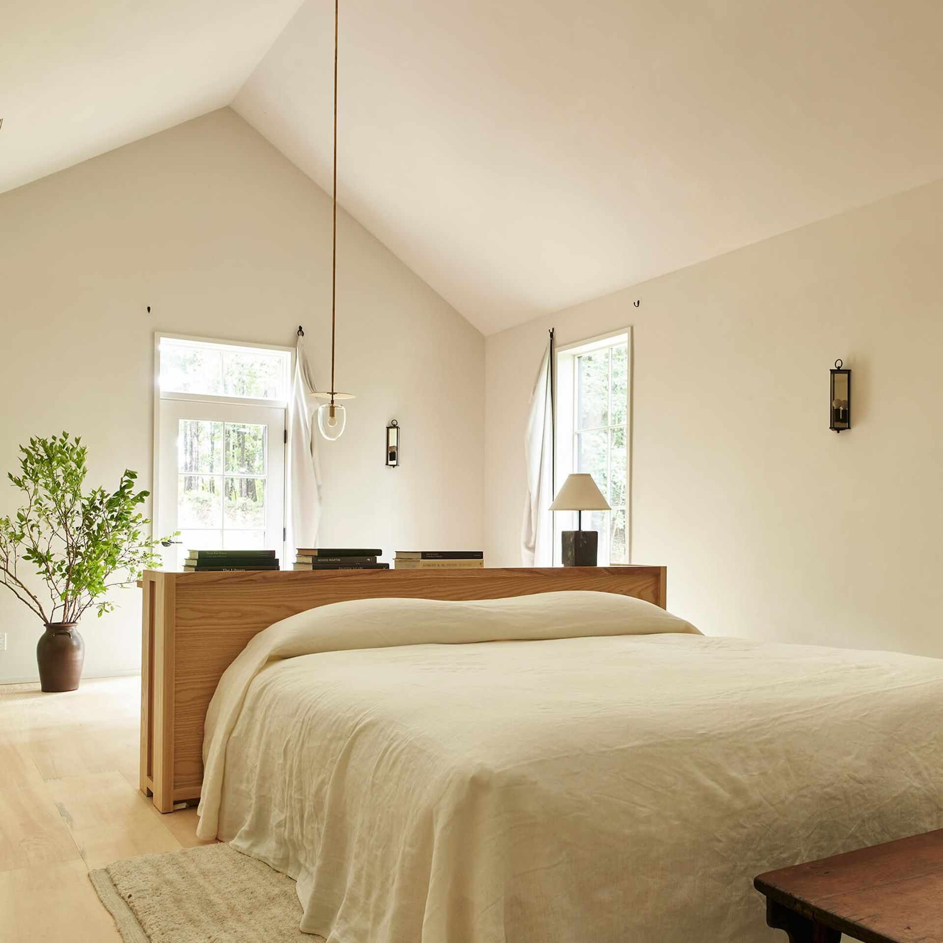 极简主义的大卧室