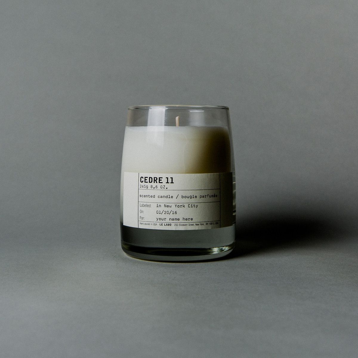 Le Labo Cedre 11经典蜡烛
