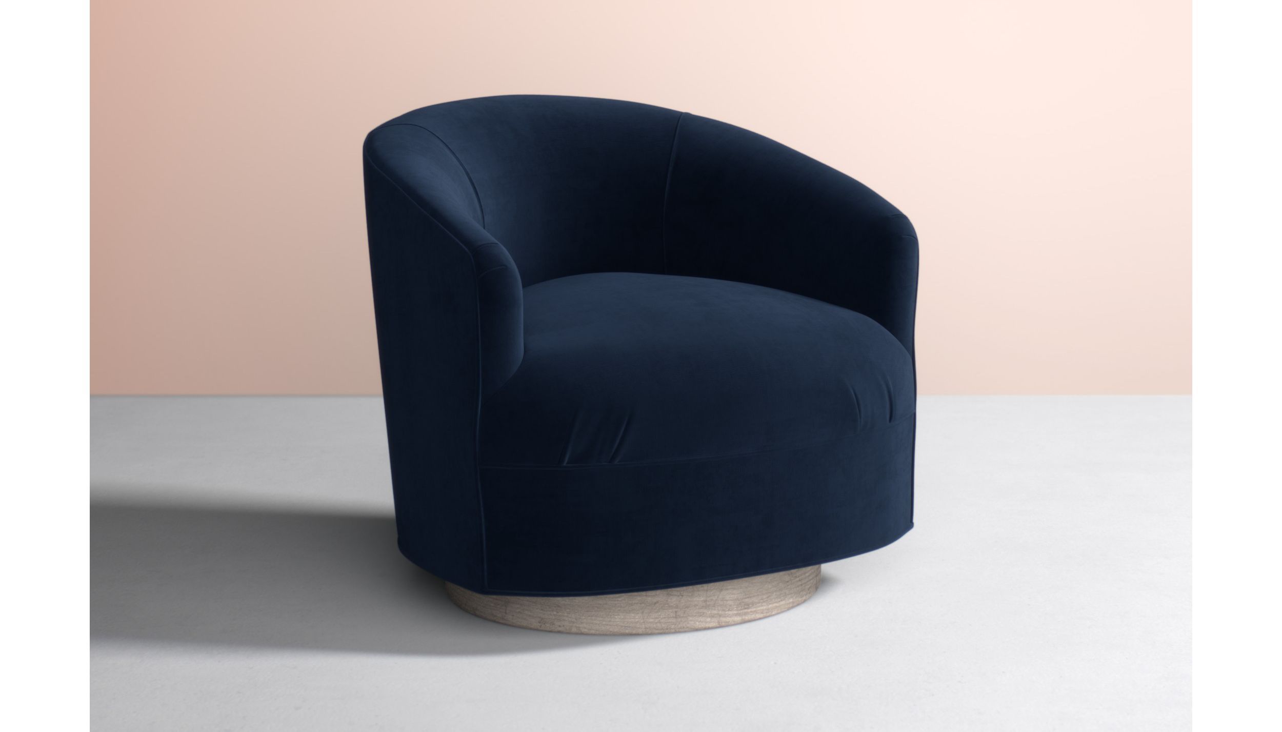 海军的Anthropologie Amoret转椅