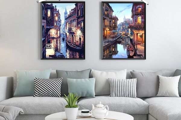 数字DIY KIT酒店景观至埃菲尔