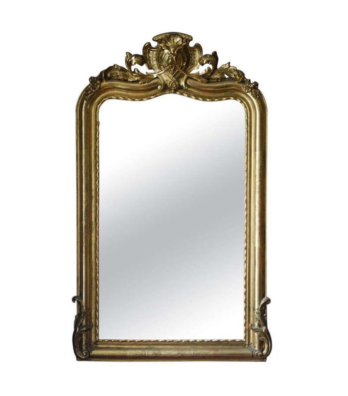 1stDibs 19世纪镀金巴洛克镜子