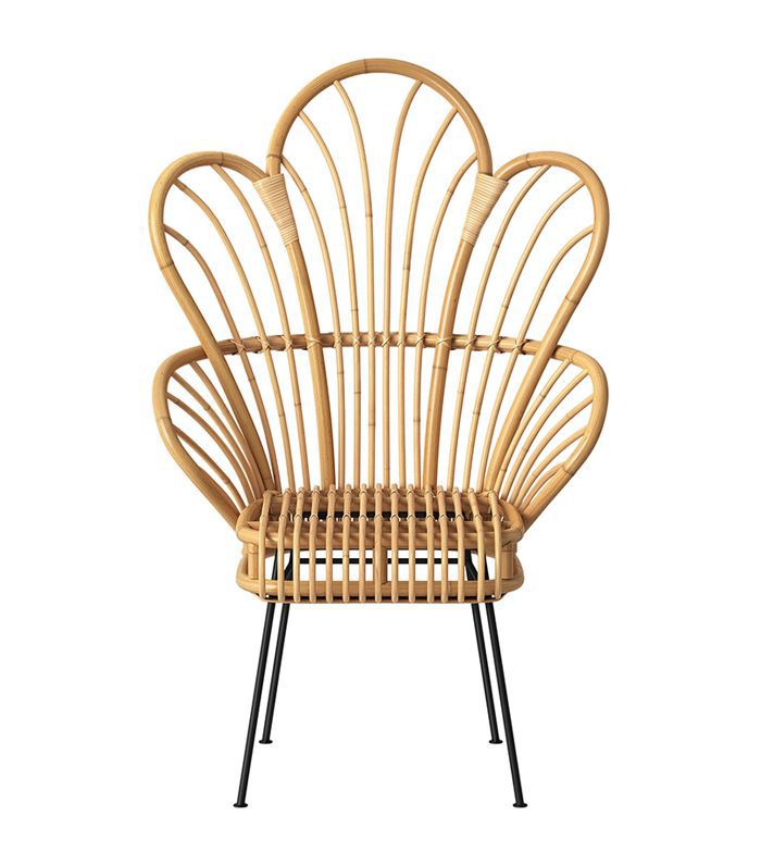 目标阿沃塞特藤风扇后方口音椅