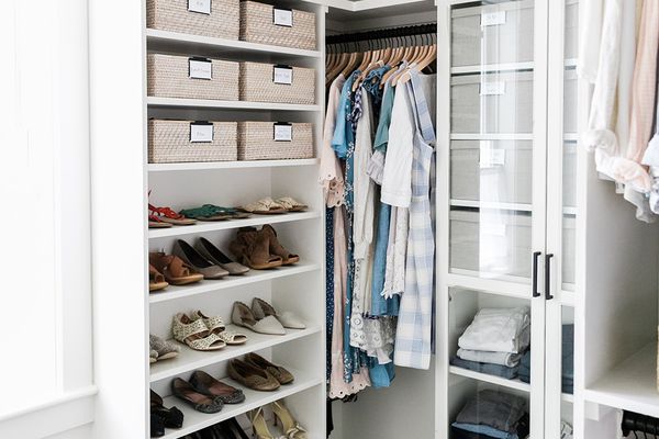 一个完成的宜家壁橱改造