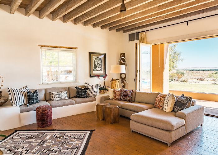 波西米亚风格的客厅