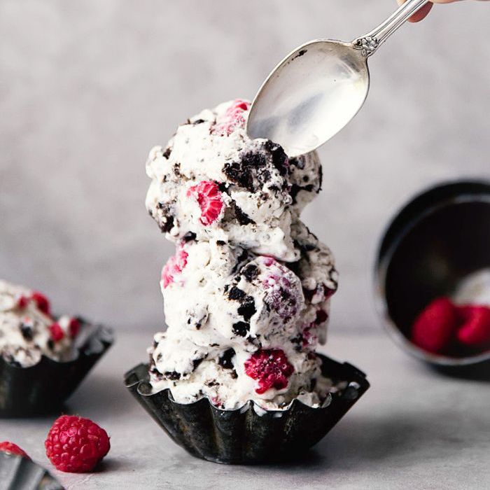 夏季甜点食谱:无搅拌冰淇淋