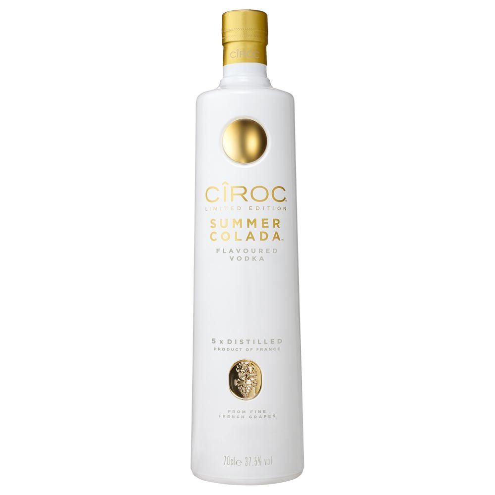 一瓶Ciroc夏日可乐。
