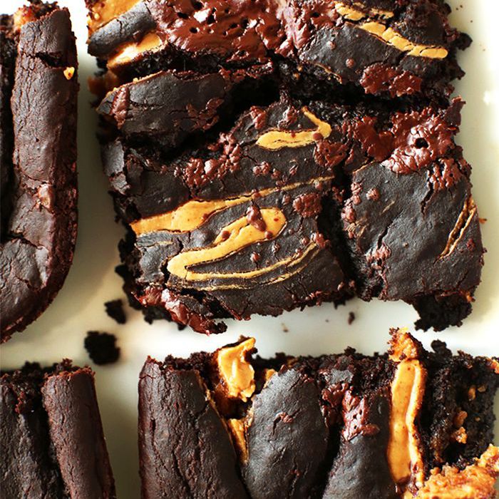 素食主义者布朗尼