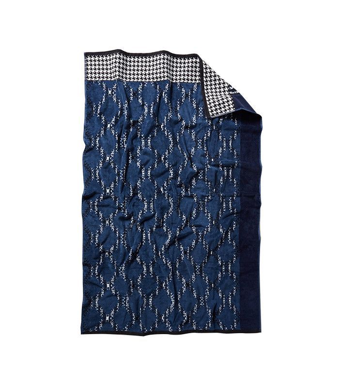 人类学的浮点浴巾