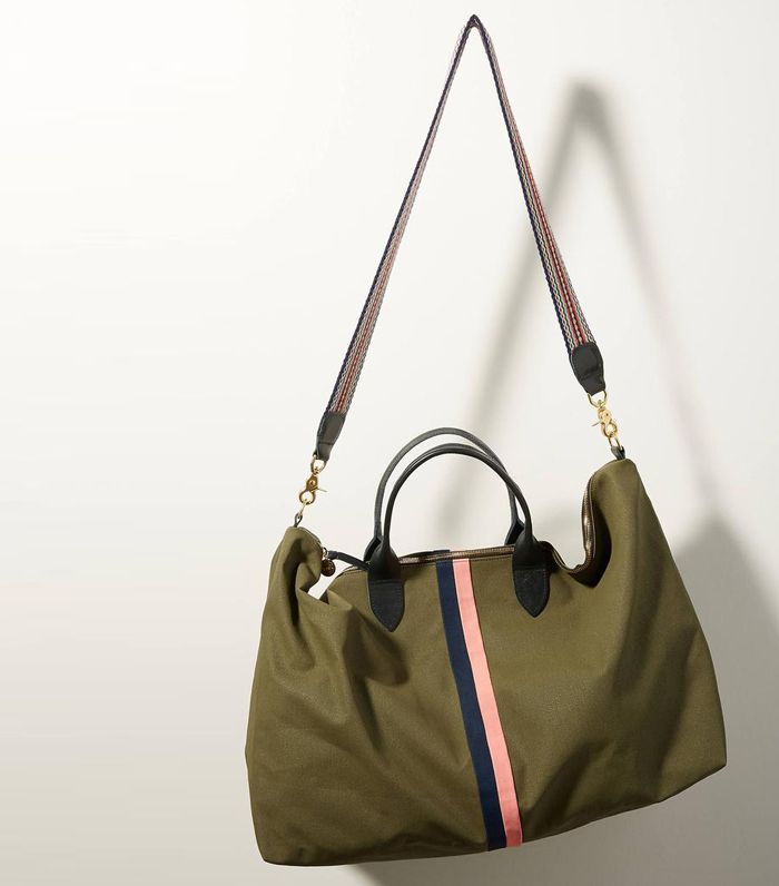 打蜡帆布周末袋