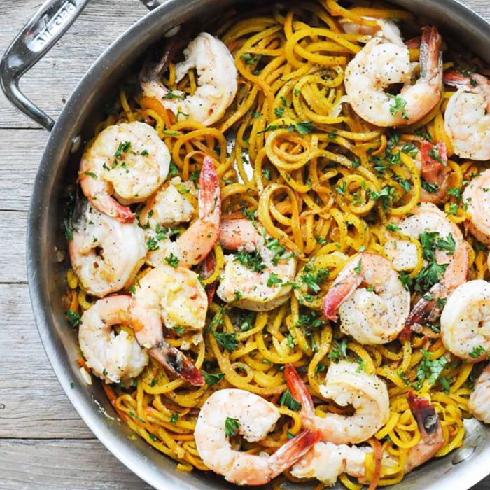 古挪威海蜇虾虾甜菜面条