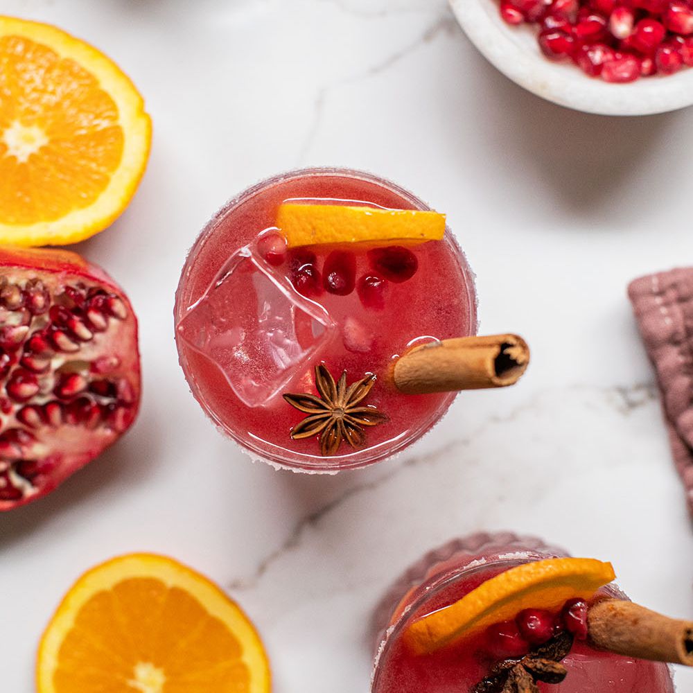 石榴玛格丽塔。