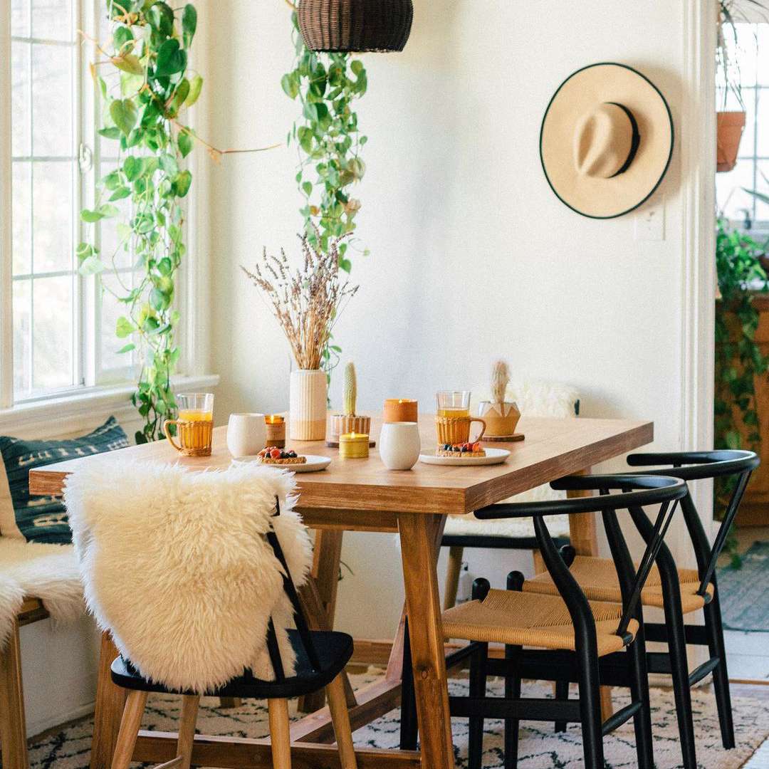 白色波西米亚餐厅