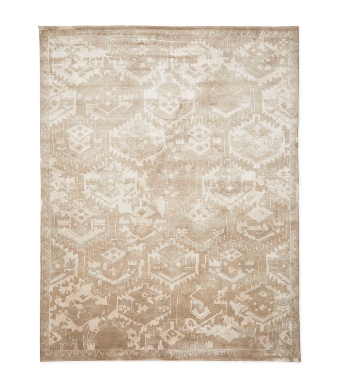 小威和百合卡梅尔手工打结地毯