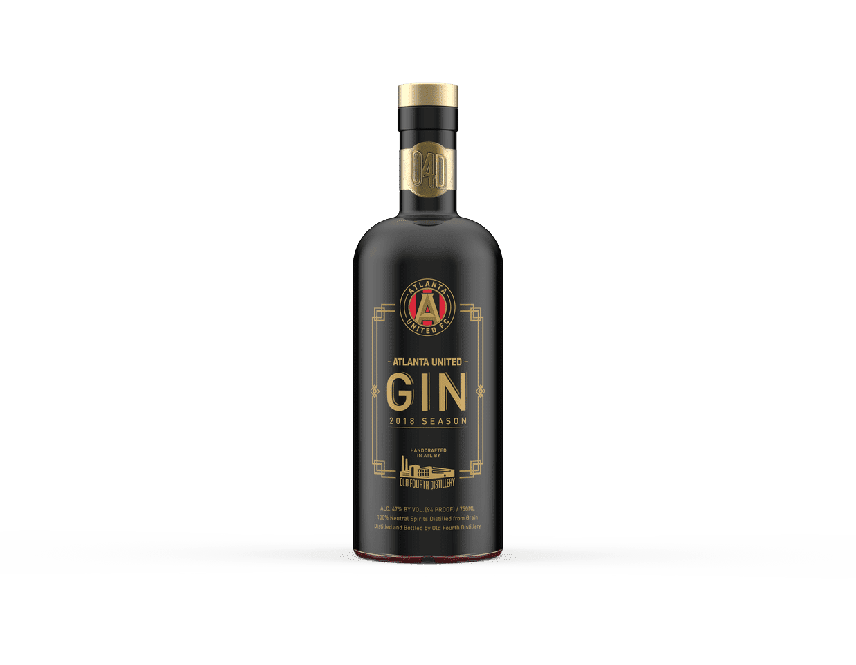 一瓶杜松子酒。