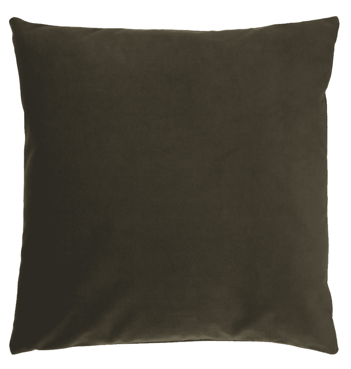 绿色的天鹅绒枕头