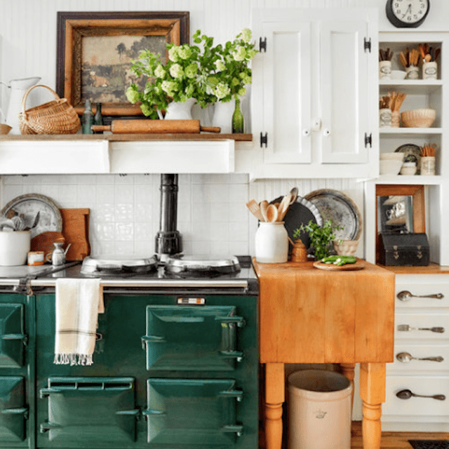 厨房与屠夫块准备空间