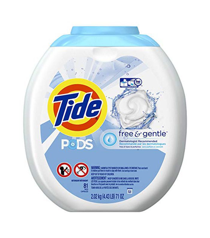 汰渍自由和温和的涡轮洗衣粉豆荚亚马逊购物技巧