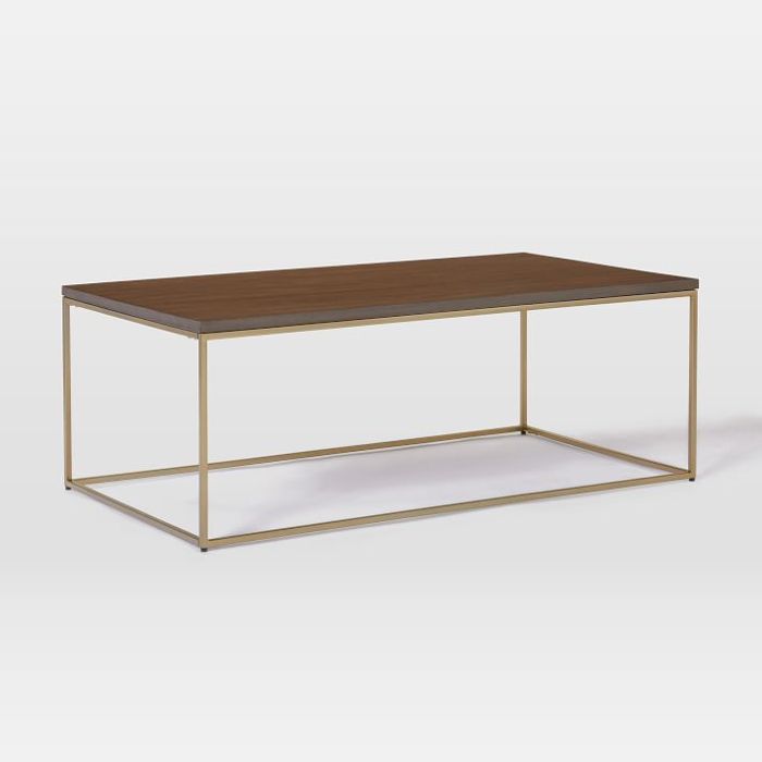 西榆树流线型咖啡桌