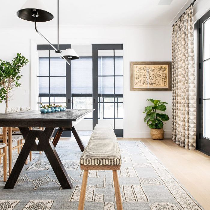 波西米亚别致的装饰 - 餐厅