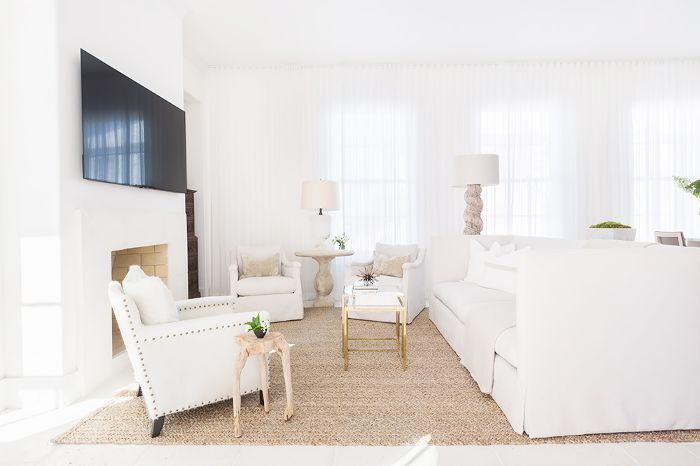 客厅改造的Alys海滩的家