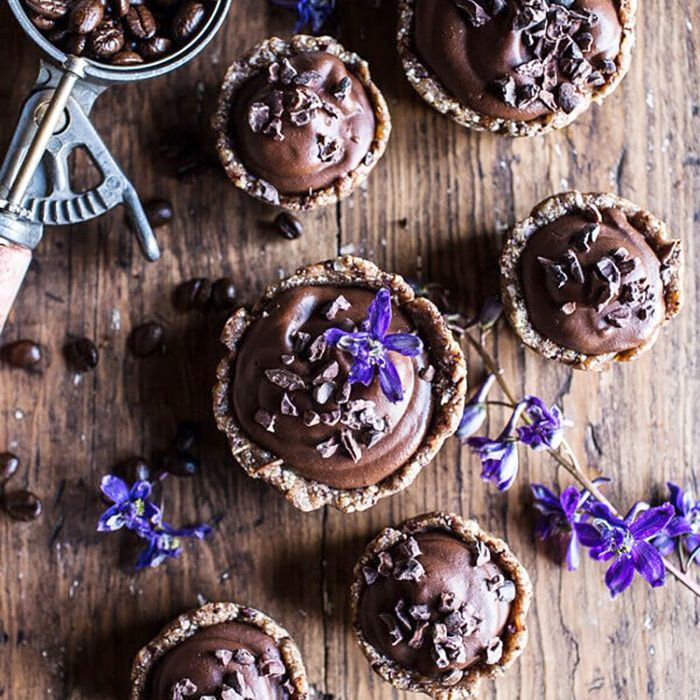 没有烤素食主义者巧克力甜点