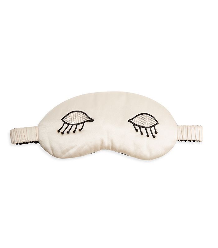 莱西盖子真丝绸缎眼罩