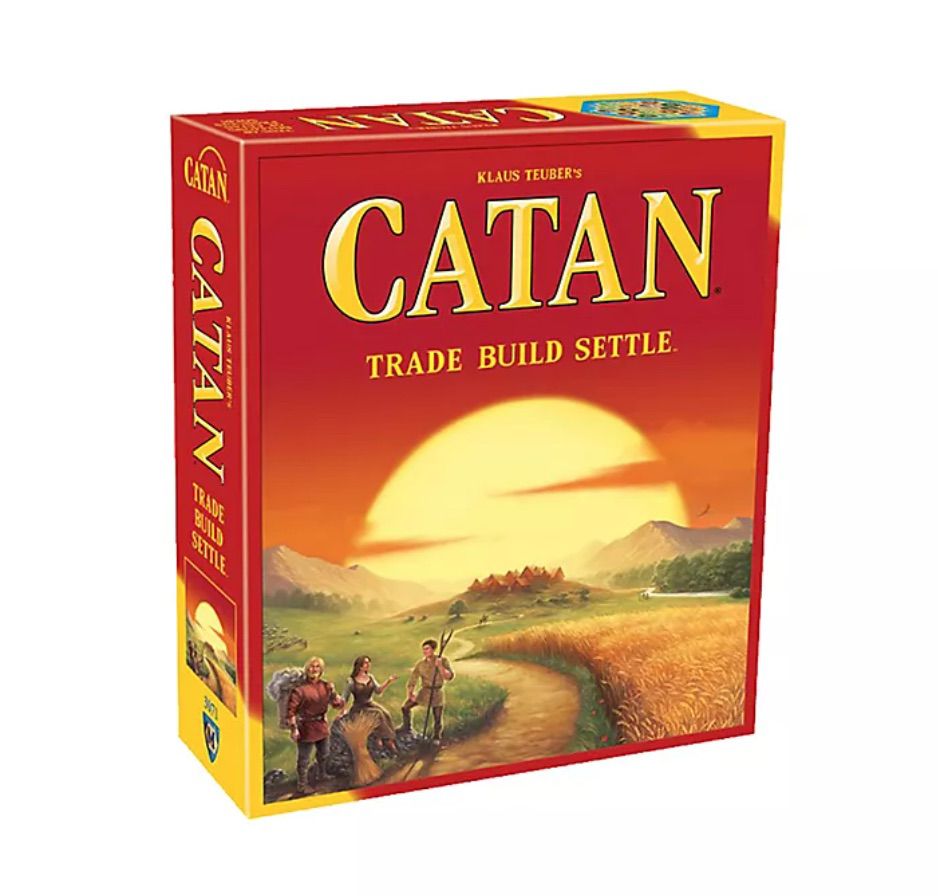 Catan第5版棋盘游戏的定居者