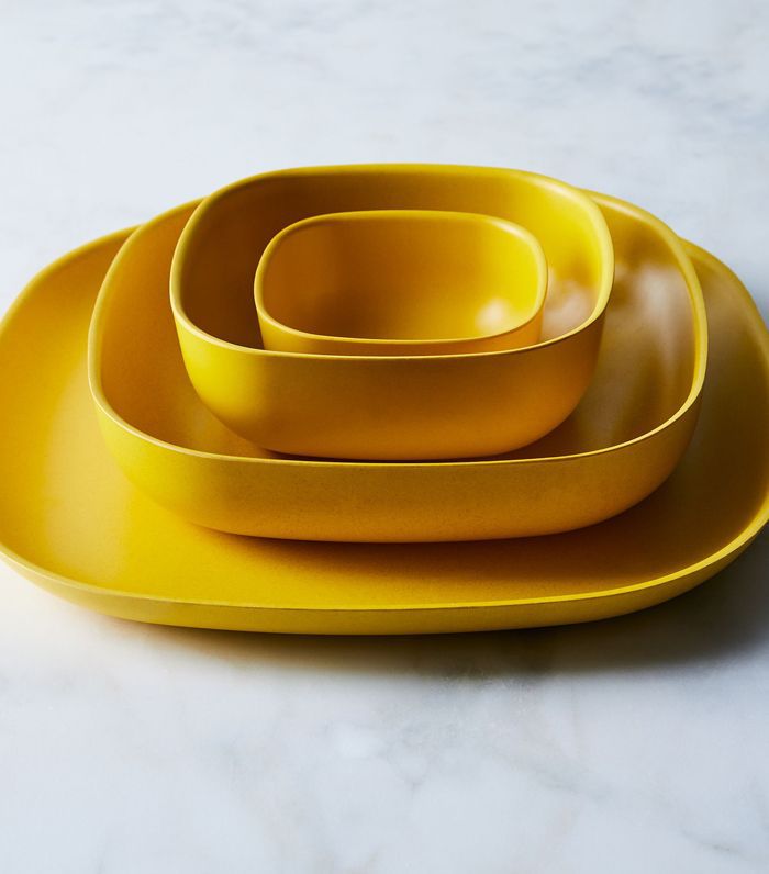 Ekobo再生竹制四件套餐具