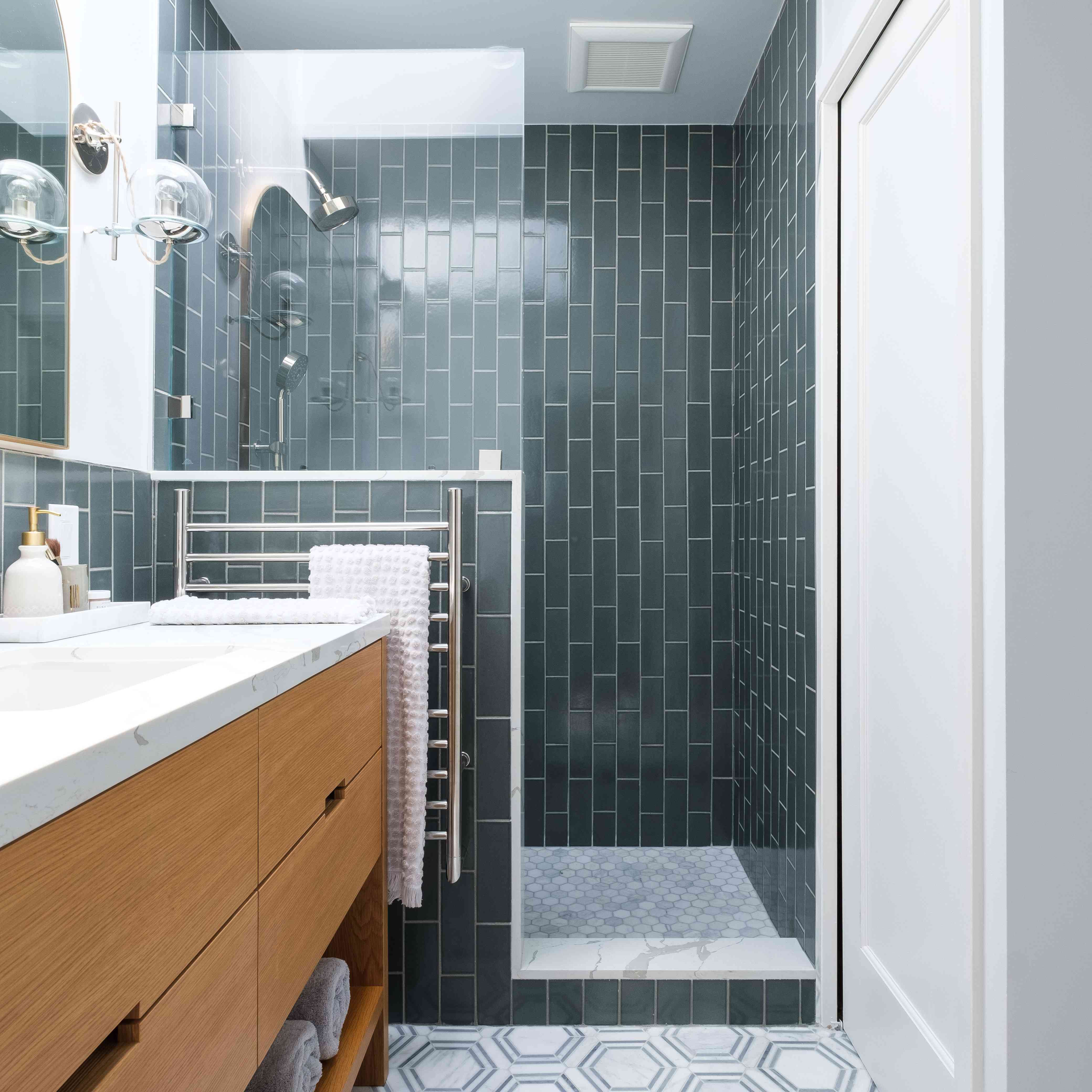 一周改造 - 吉娜·瑞秋设计小浴室