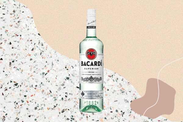 3种不同类型的朗姆酒的GIF