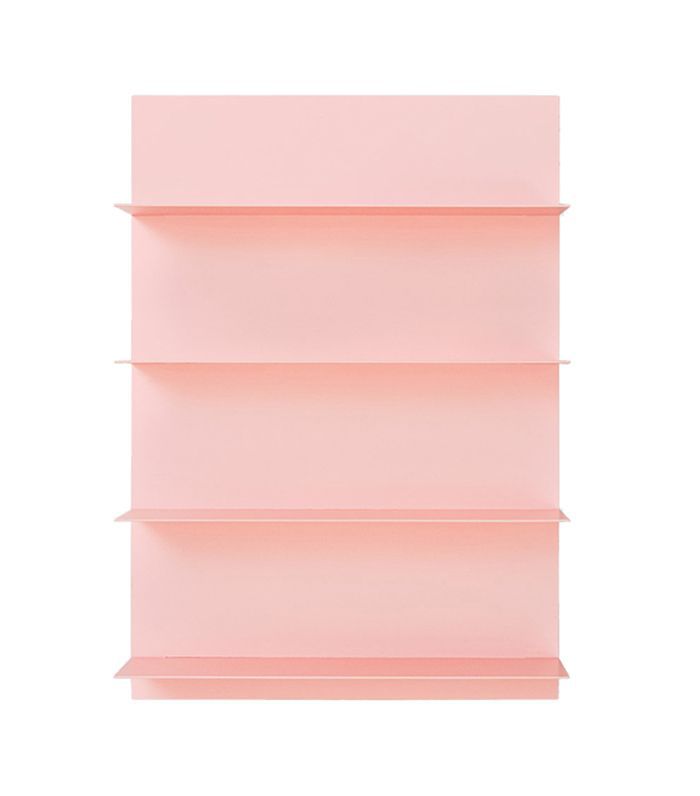 设计字母粉色纸张A2架