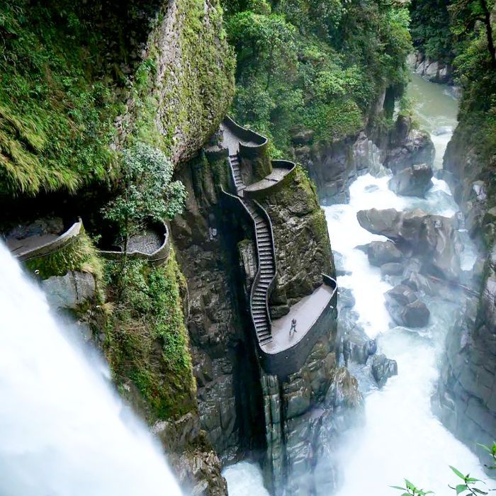 Pailon del Diablo，厄瓜多尔