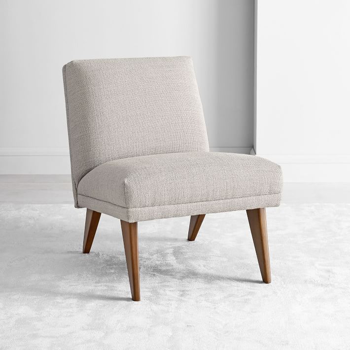 西榆木线框拖鞋椅