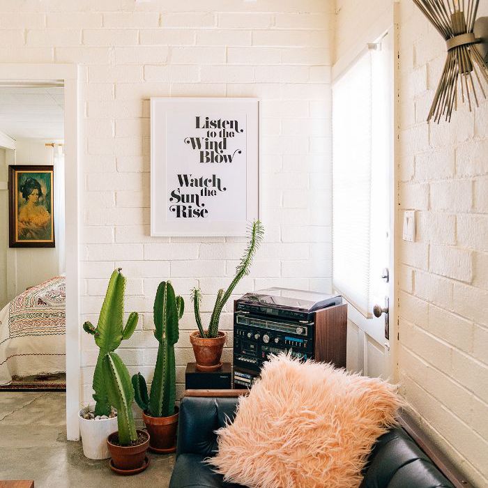 波西米亚风格的客厅