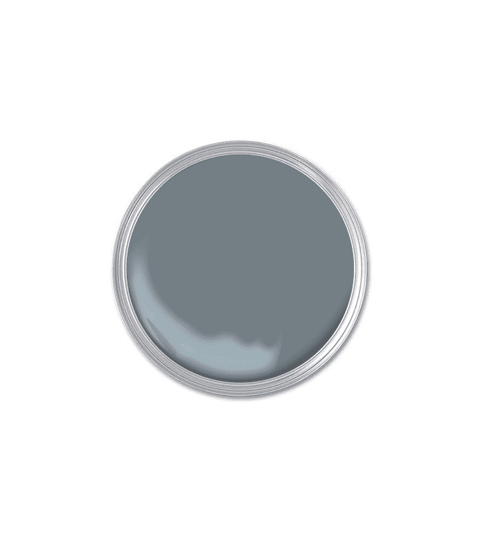 本杰明·摩尔(Benjamin Moore)的狼灰色颜料色块。”class=