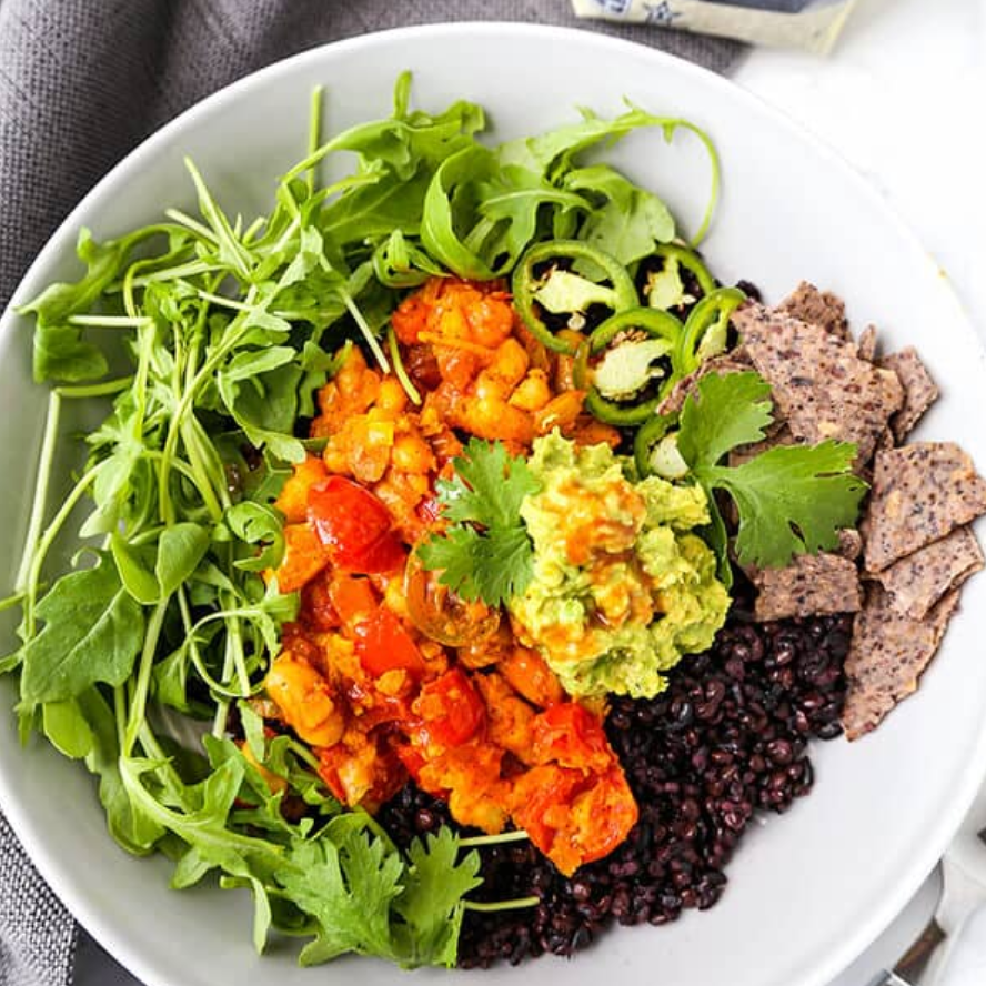 黑米玉米煎饼碗