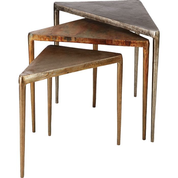 CB2三件套岩浆金属套料台