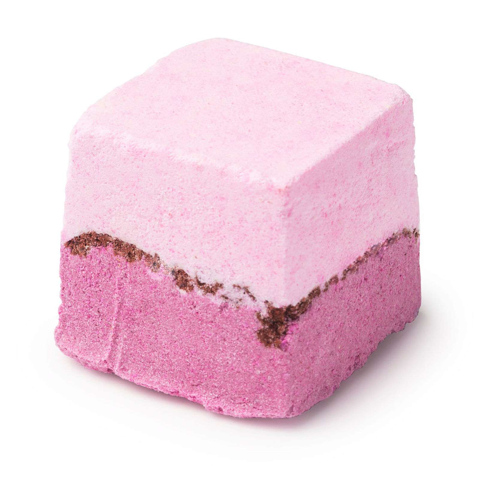 玫瑰粘土盐立方从郁郁葱葱