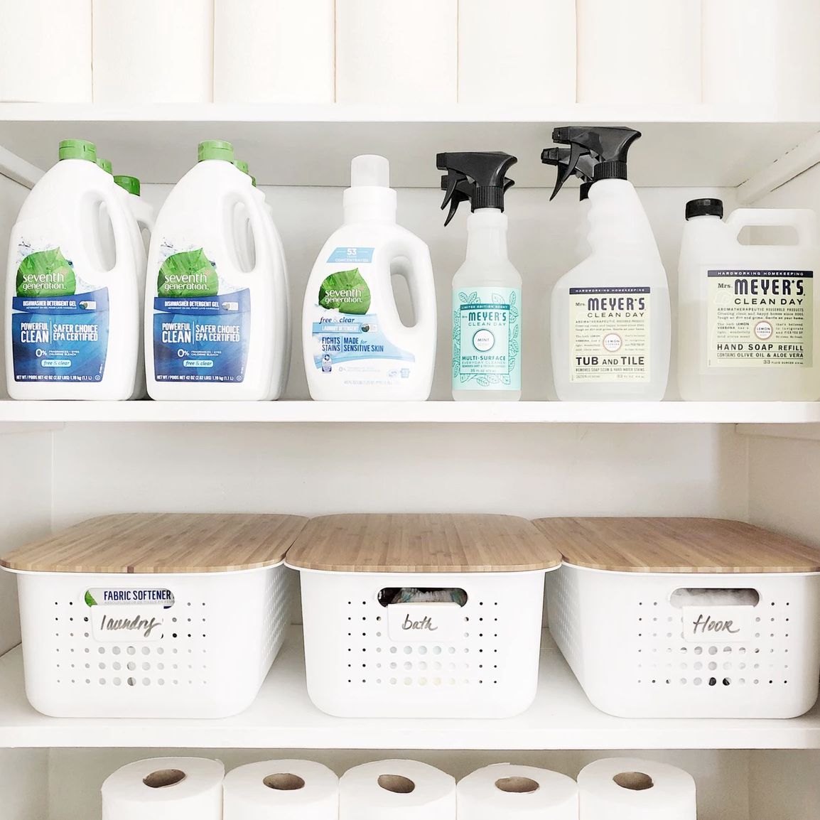 把类似的东西放在一起的壁橱里