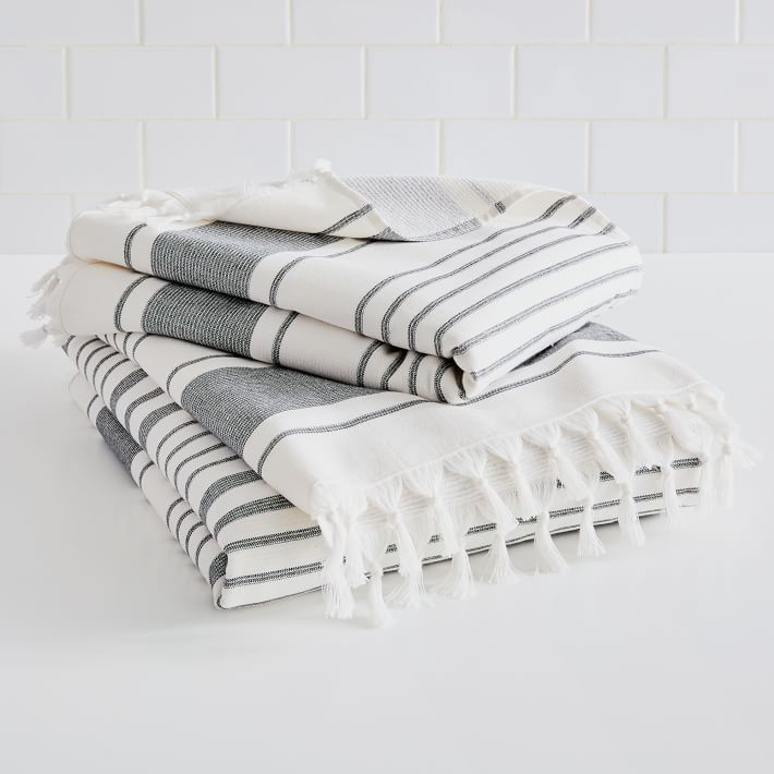 有机土耳其流苏毛巾