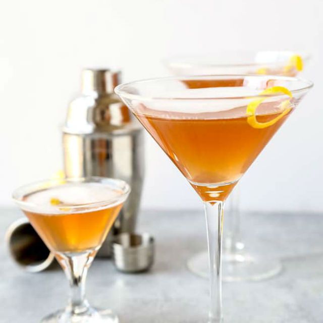 法国马提尼鸡尾酒