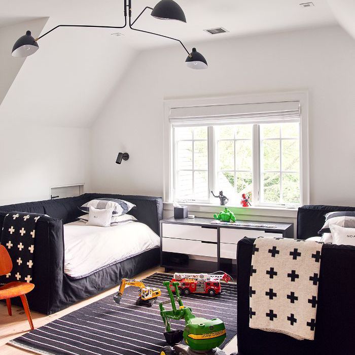 现代孩子的卧室