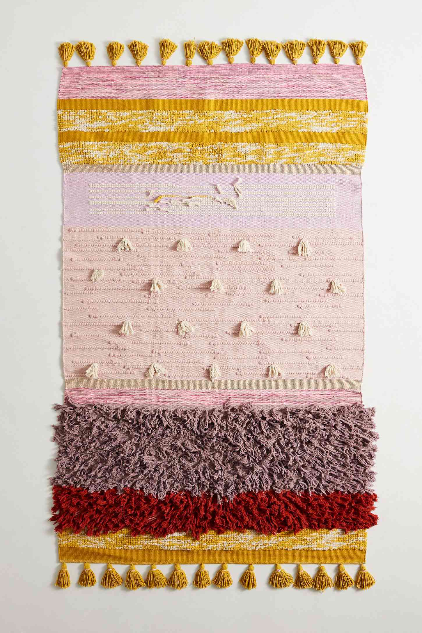 Texture-Striped Flatweave地毯