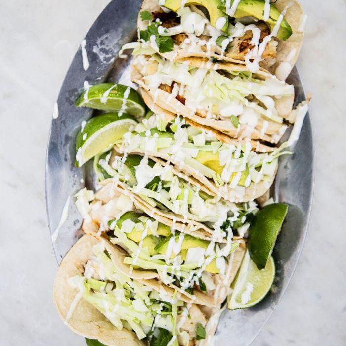 烤罗非鱼玉米饼