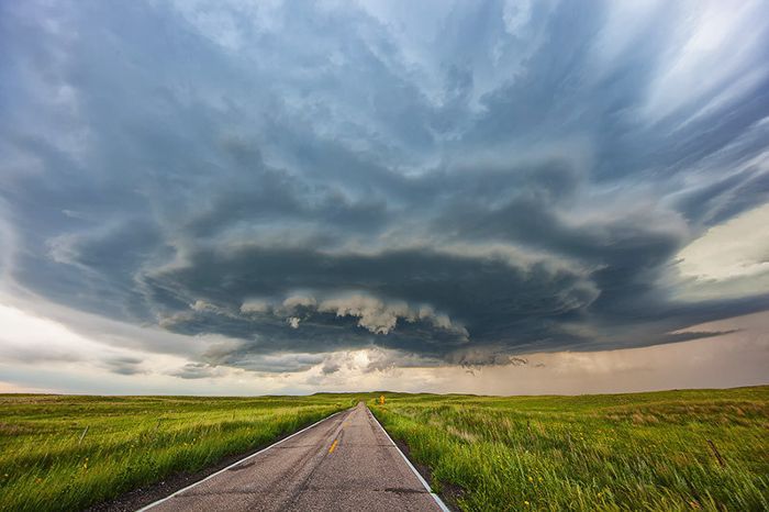 在龙卷风谷风暴追逐