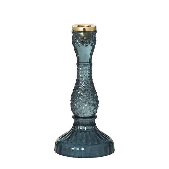 目标玻璃锥体烛台